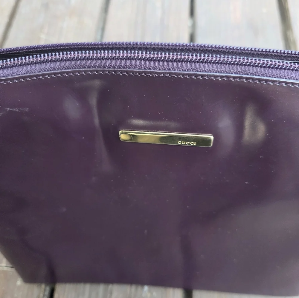 Authentic GUCCI Bag Vintage Chainlink Purple Tom Ford Y2K 90s 2000s Designer